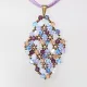 Symphony - Shea Rhombus M-Mauve Suedine - 2